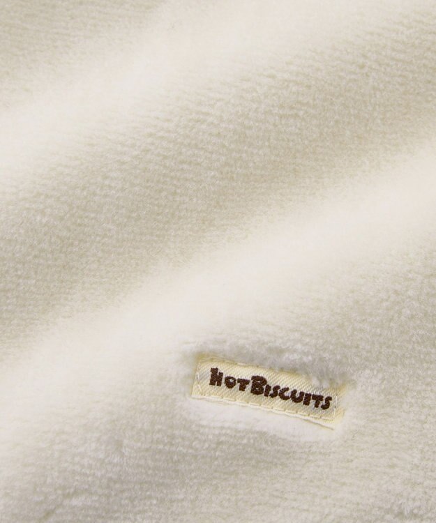 MIKI HOUSE HOT BISCUITS 顔ドン コットンスリーパー アイボリー