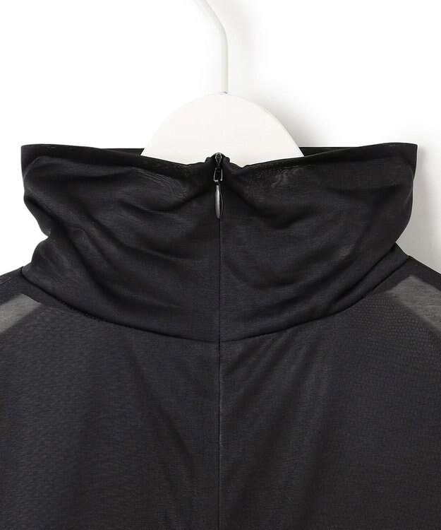 ICB L 【WEB＆一部店舗限定】SheerSerika ハイネックプルオーバー ブラック系