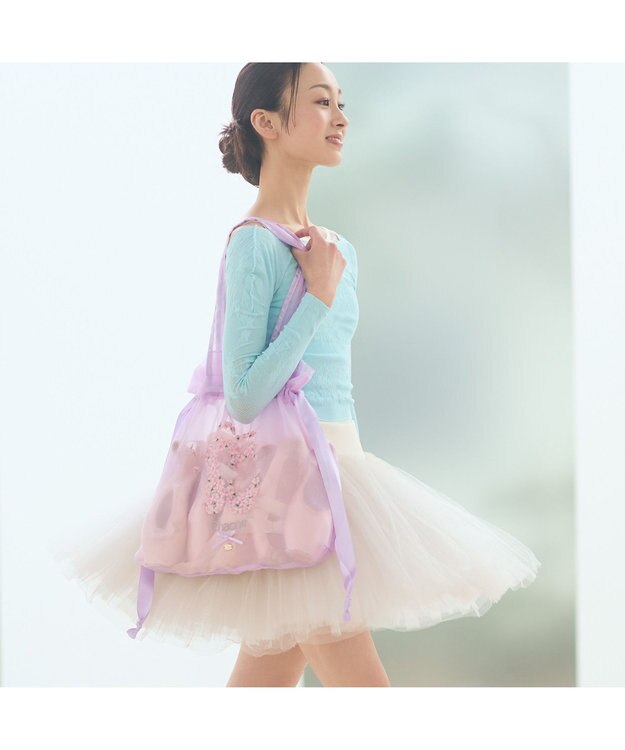 Chacott ♪【MAY NAGAHISA】May シアートトバッグ アイリス