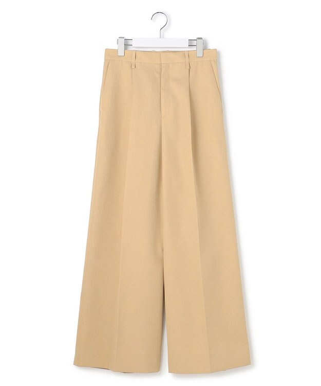 ICB L 【WEB＆一部店舗限定・撥水加工・洗える】C0SoftTwill ワイドパンツ チノ