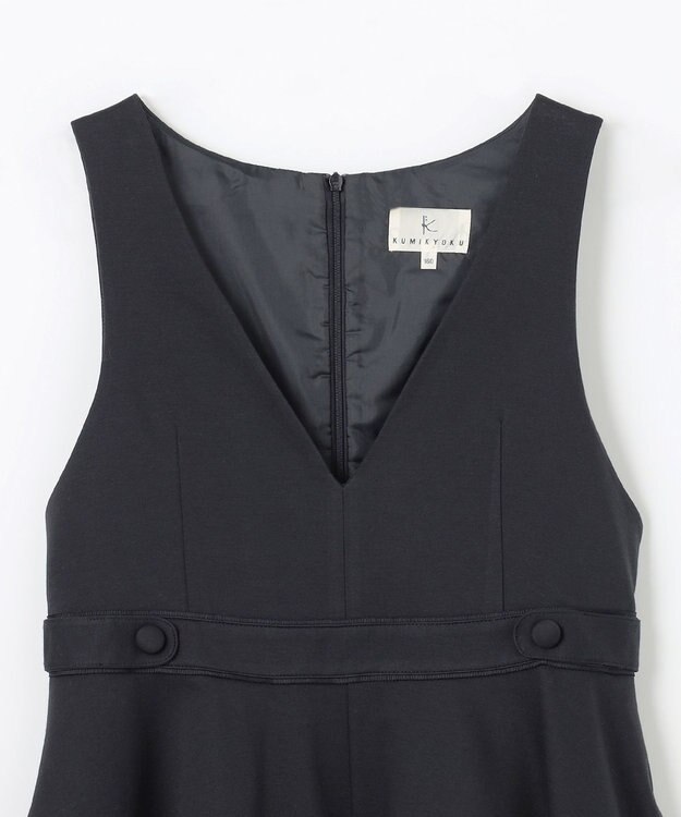 組曲 KIDS 【150-170㎝】KUMIKYOKU NAVY ジャンパースカート ネイビー系