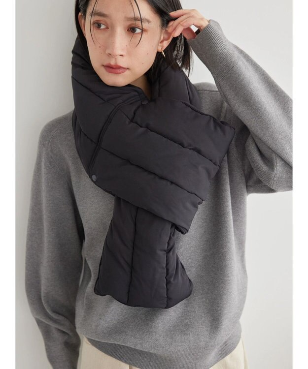 AMERICAN HOLIC キルポカキルトマフラー Black