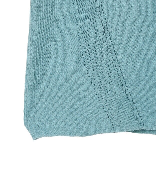 JOSEPH シアークレープ　ロングスリーブニット Chambray