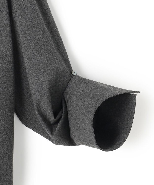 uncrave TRツイル BIGシャツ チャコール