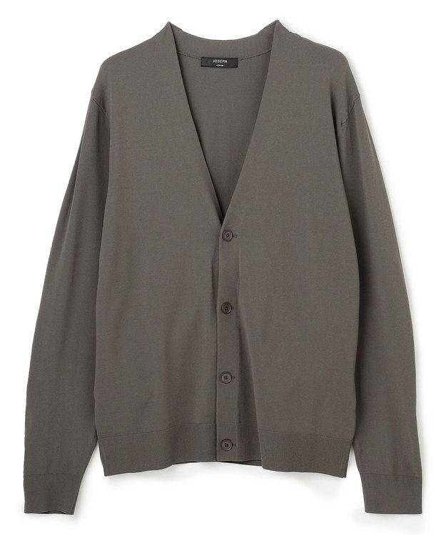 JOSEPH HOMME 【ストレッチ】リュクスレーヨン　カーディガン ダークグリーン系