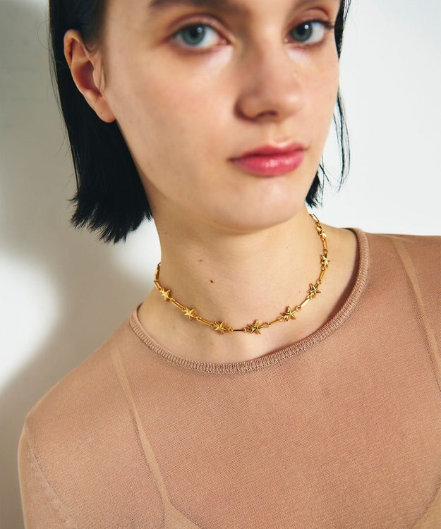 GRACE CONTINENTAL gren スターチョーカー ゴールド