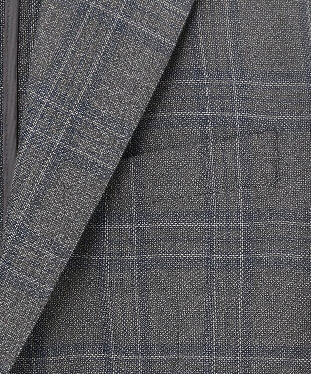 J.PRESS MEN 【NEW STAGE】ミキシングチェック ジャケット ライトグレー系4