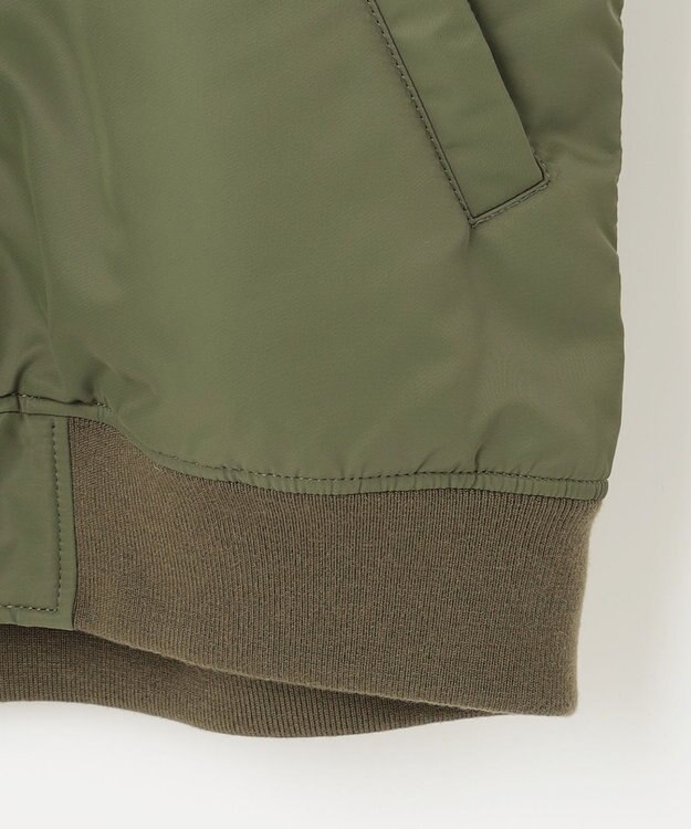 NAVE ボアスリーブ 2WAY MA-1 カーキ系