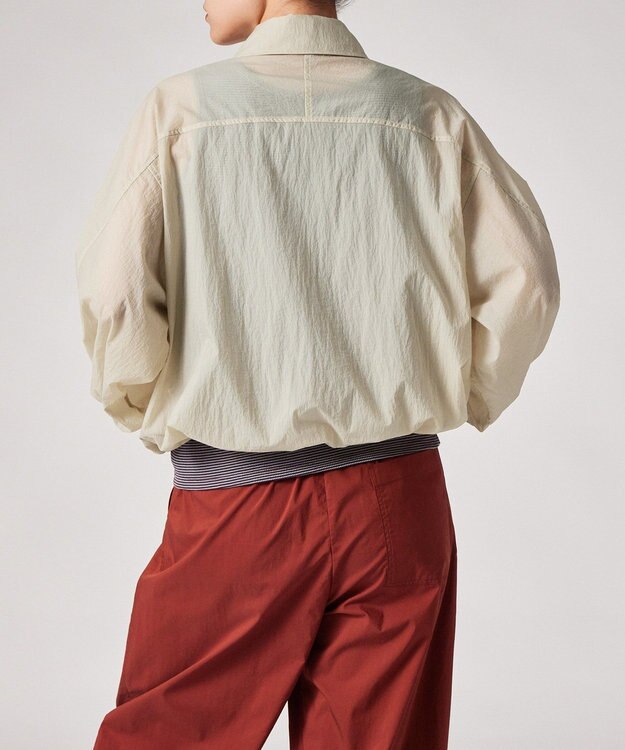 Paul Smith シアー ナイロンブルゾン ライトベージュ