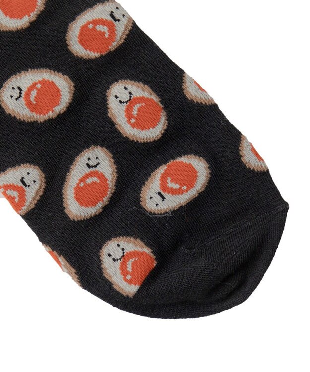 WEGO フード総柄ショートソックス 柄2