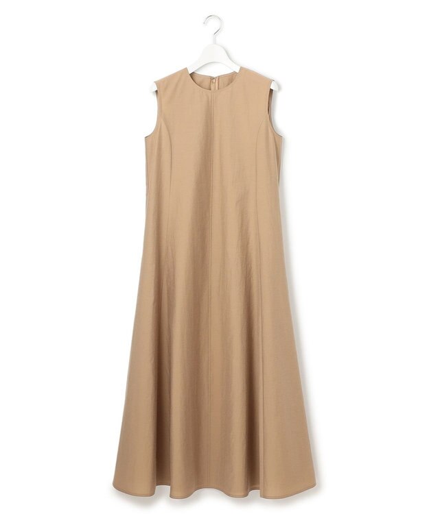 23区 【洗える】MANTECO ブライトワッシャー ワンピース キャメル系