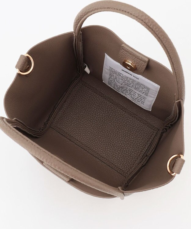 LA BAGAGERIE 【maison vert】 【軽量・ミニポーチ付き】２WAYトート ダークグレー