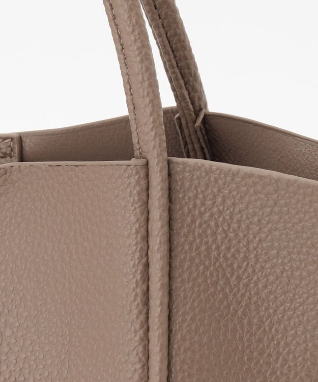 LA BAGAGERIE 【maison vert】 【軽量・ミニポーチ付き】２WAYトート ダークグレー