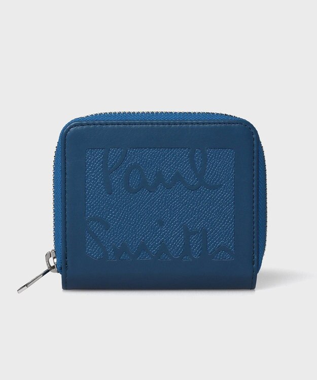 Paul Smith プレイフルネスアイテムズ 2つ折り財布 ブルー