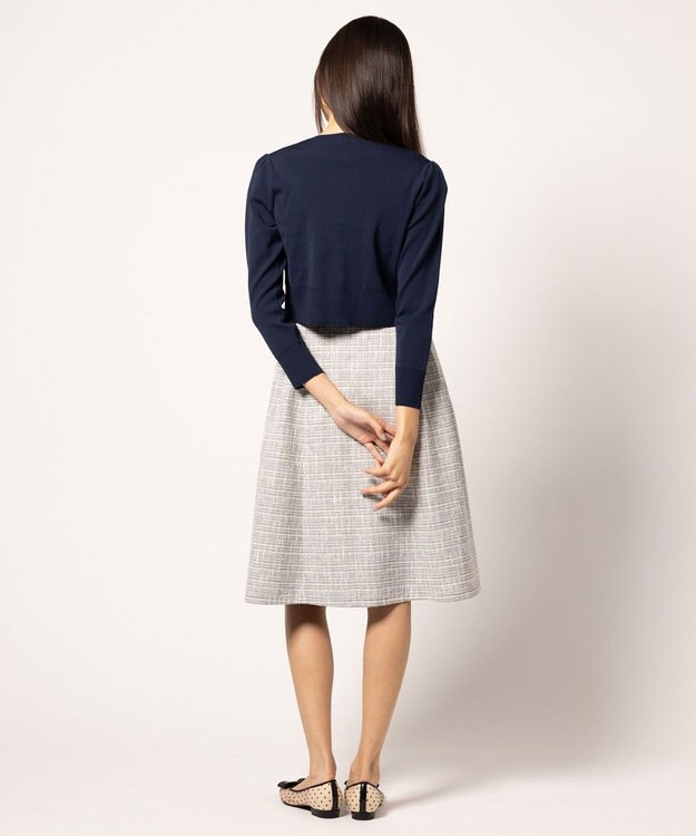 TOCCA 【洗える】DEW カーディガン ネイビー系