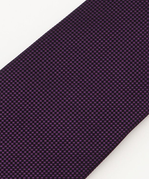 J.PRESS MEN 【GEOMETRIC JACQUARD COLLECTION】ジオメトリックジャガード ネクタイ パープル系