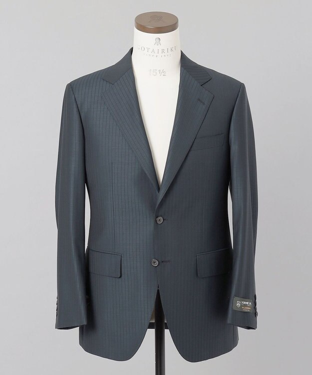 GOTAIRIKU 【DORMEUIL】MILLENNIAL スーツ ダークグリーン系1
