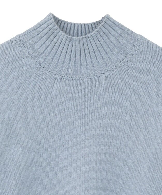 YECCA VECCA ワイドリブニット Light Blue