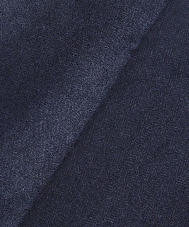 JOSEPH ABBOUD 【ストレッチ/スウェードタッチ/JAPAN素材】 ストレッチスウェード パンツ ネイビー系