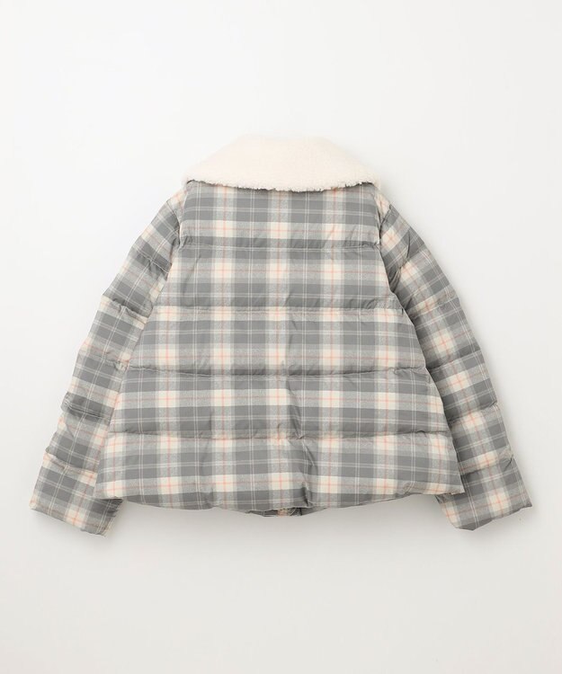 組曲 KIDS 【150-170㎝】ショートダウン チェック系5