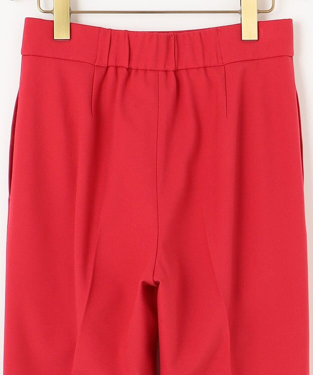 組曲 2WAYウォームストレッチ テーパード パンツ レッド系