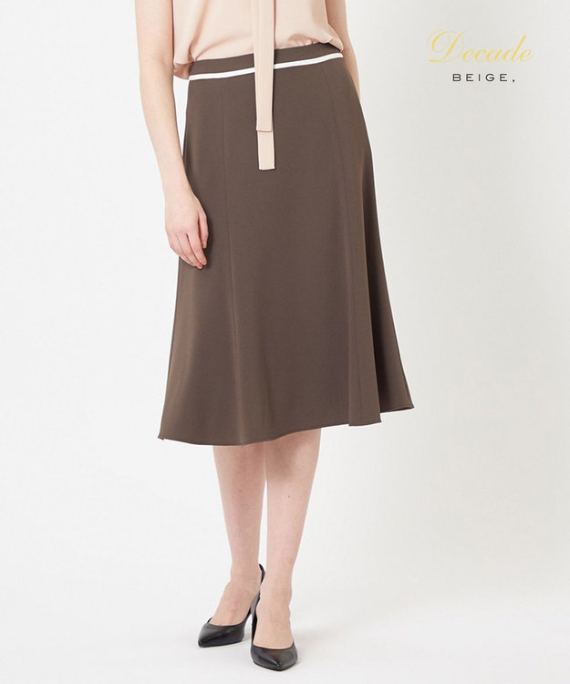 BEIGE， CINDY / フレアスカート Mocha×Ecru