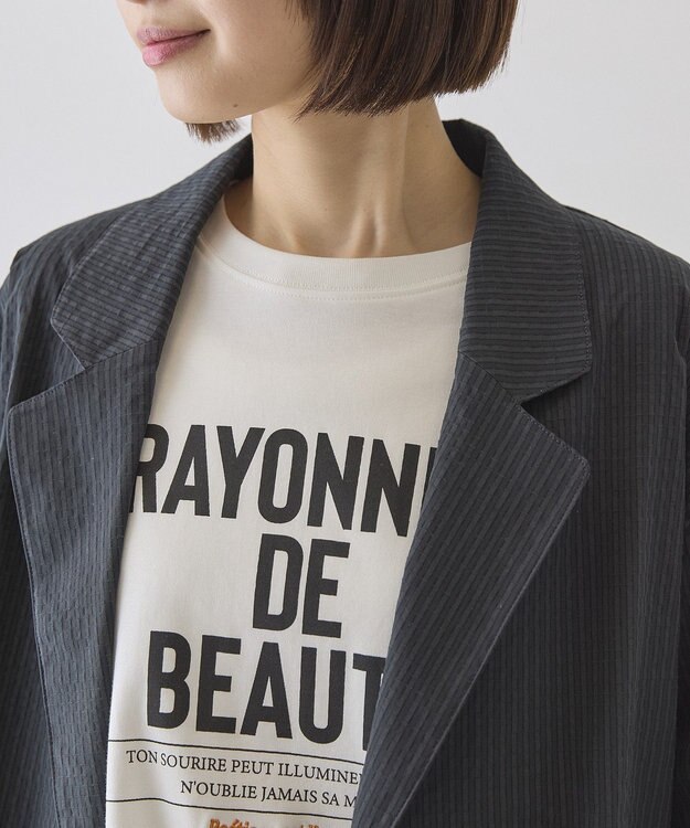 AMERICAN HOLIC サッカールーズジャケット Charcoal Gray