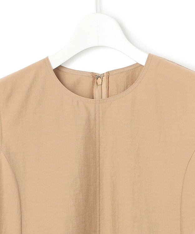 23区 【洗える】MANTECO ブライトワッシャー ワンピース キャメル系