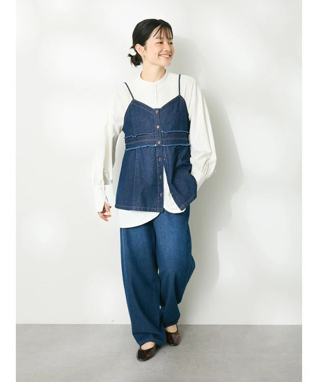 CRAFT STANDARD BOUTIQUE デニムカーブパンツ Indigo