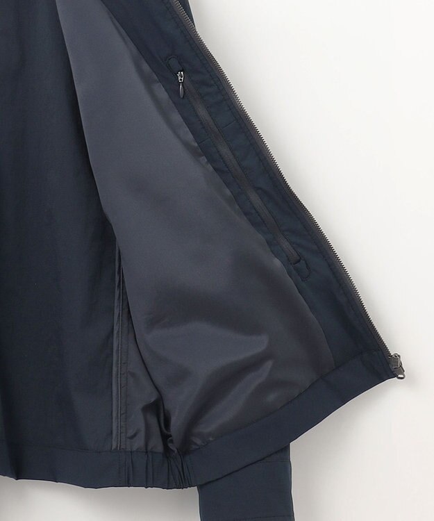 JOSEPH ABBOUD 【キングサイズ・ポケッタブル/ハイパワーストレッチ/Eco 撥水】アクティブレジャー ショート ブルゾン ダルブルー系