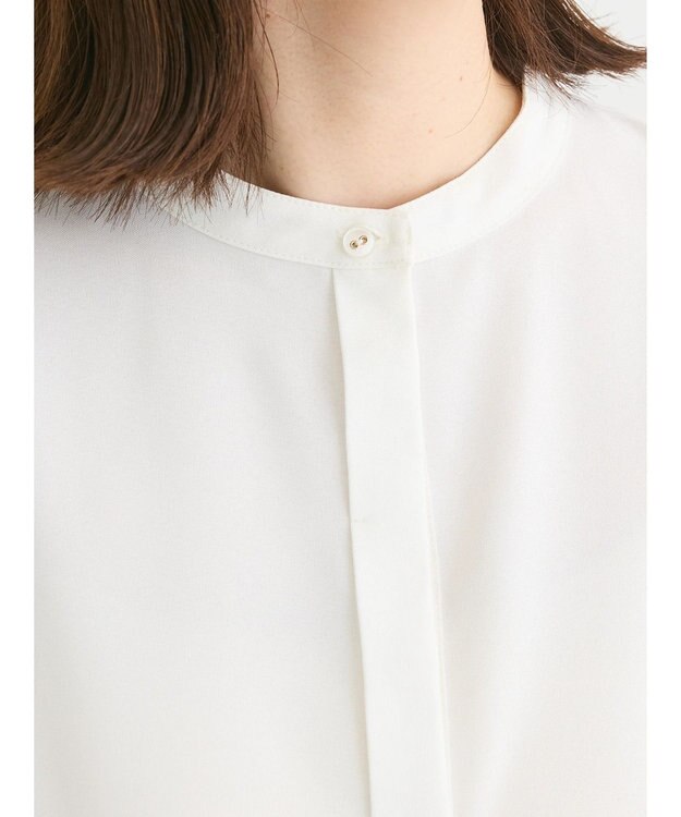 Green Parks プリーツヘムタックチュニック Off White