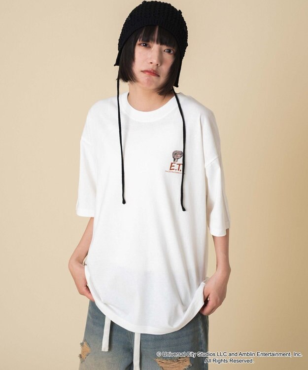WEGO 【新柄追加/E.T/ユニセックス着用ITEM/SMLサイズ展開】E．T．グラフィックT（S） 柄3