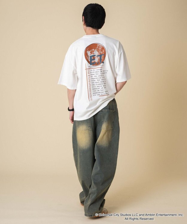 WEGO 【新柄追加/E.T/ユニセックス着用ITEM/SMLサイズ展開】E．T．グラフィックT（S） 柄3