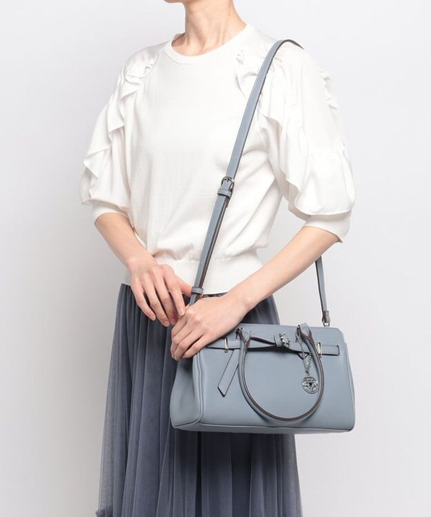 CLATHAS オペラ 2wayハンドバッグ ライトブルー