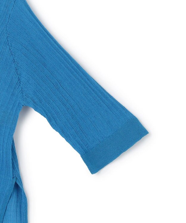 uncrave ランダムリブシアーニット トップス ロイヤルブルー