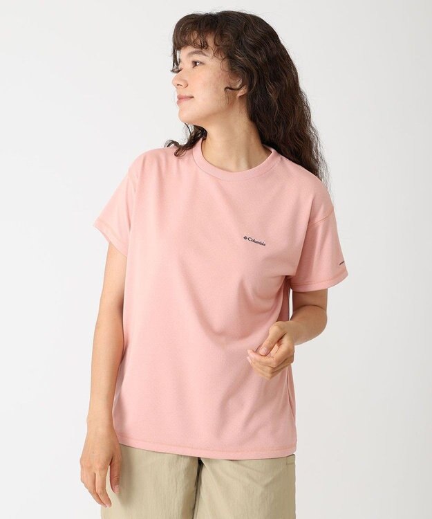 Columbia Columbia/ ウィメンズトゥリースワローオムニフリーズゼロショートスリーブTシャツ /コロンビア Faux Pink