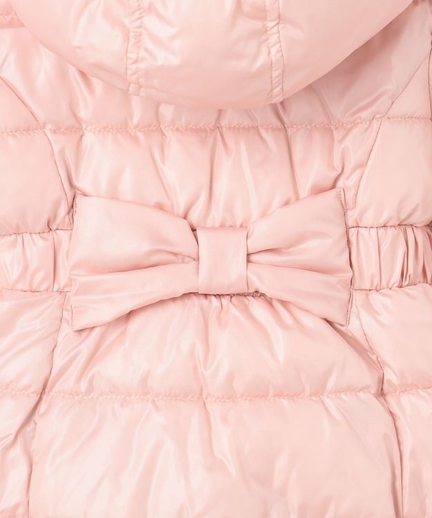 ANY KIDS 【フード取り外し/洗濯機可能】Aラインコート ピンク