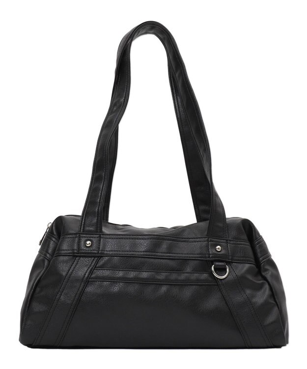 WEGO PUボストンバッグ ブラック