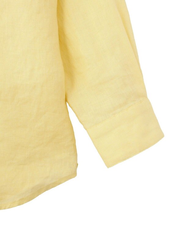 YECCA VECCA 3wayフレンチリネンシャツ Yellow
