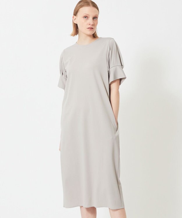 BEIGE， BRACKEN / ジャージードレス L.Gray