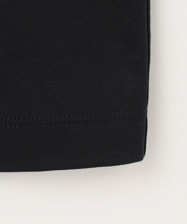 自由区 L 【洗える】グラフィックロゴ Tシャツ ブラック×ゴールド