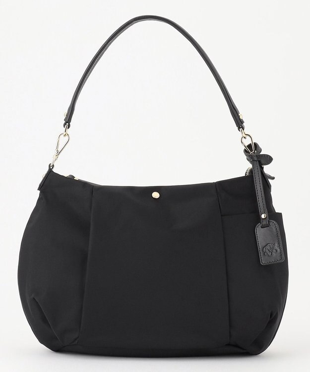 J.PRESS LADIES 【WEB限定カラーあり・2way】 ナイロン ショルダー バッグ ブラック系