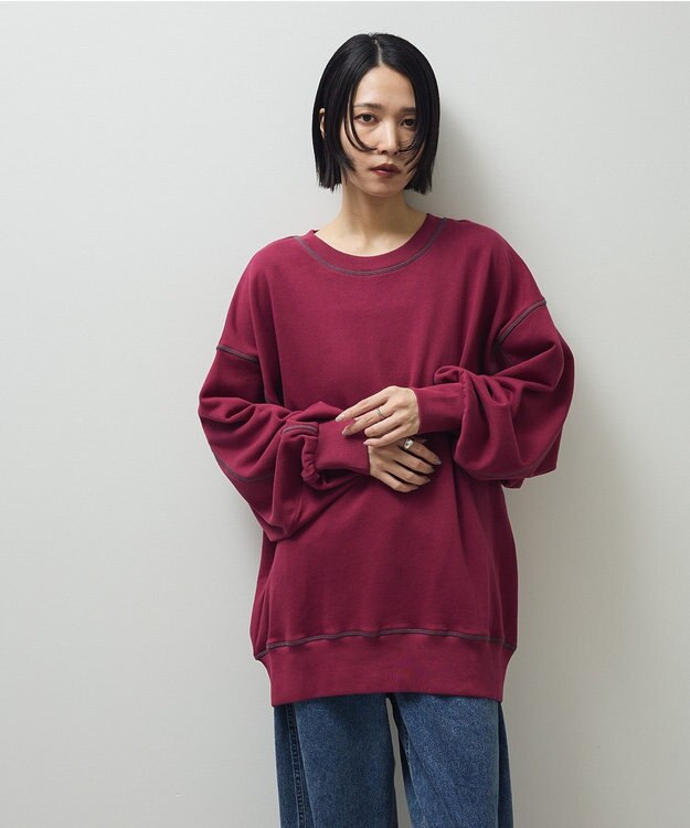 Green Parks ・SUGAR SPOON カラーstスウェット Bordeaux