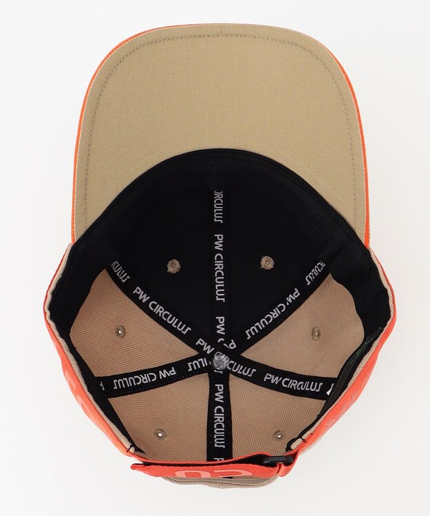 PW CIRCULUS 【UNISEX】ロゴ キャップ ベージュ系