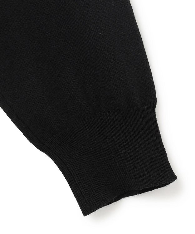 J.PRESS MEN ハイゲージ クルーネックニット ブラック系