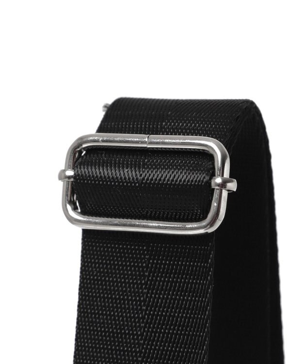 WEGO サークルポーチ付きスクエアショルダー ブラック