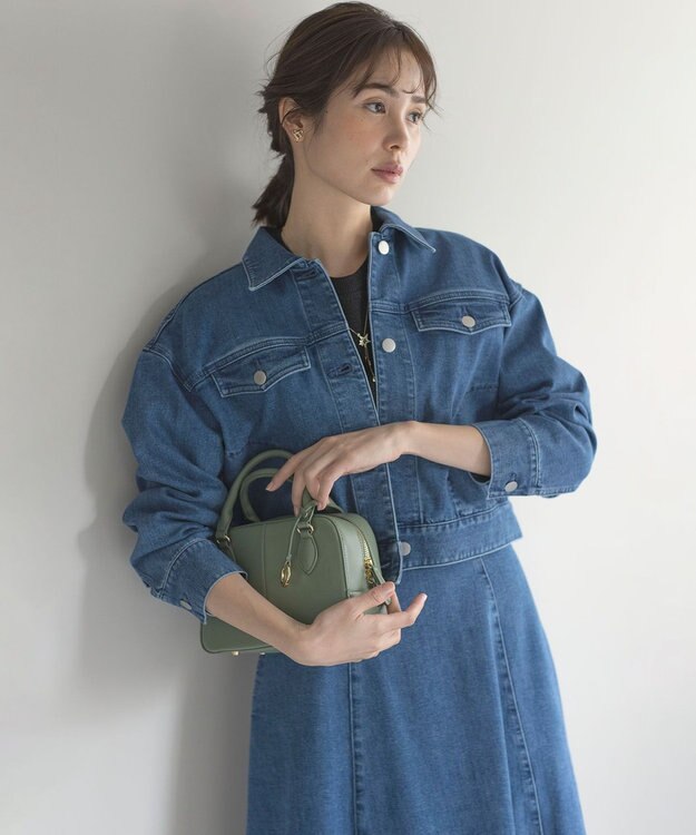 組曲 ライトデニム ジャケット ライトインディゴ系