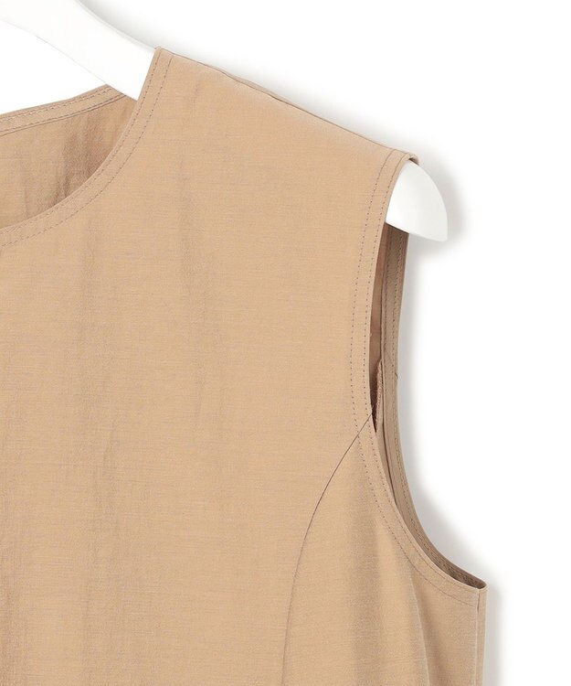 23区 【洗える】MANTECO ブライトワッシャー ワンピース キャメル系