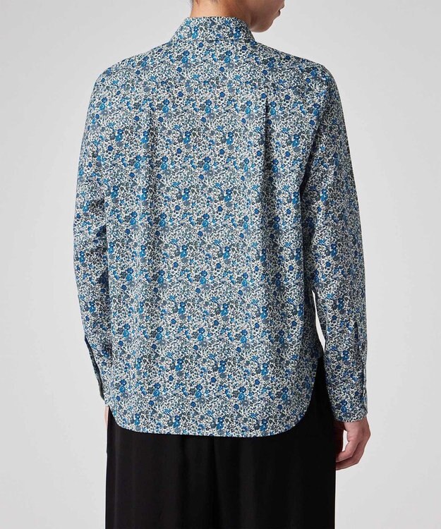 Paul Smith リバティプリント 長袖シャツ ライトブルー