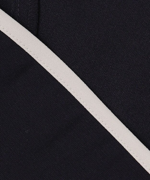 ANY SIS 【洗える】ドビーライト ジャケット ネイビー×アイボリー